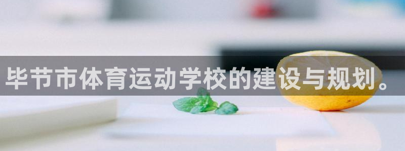 利记科技：毕节市体育运动学校的建设与规划。
